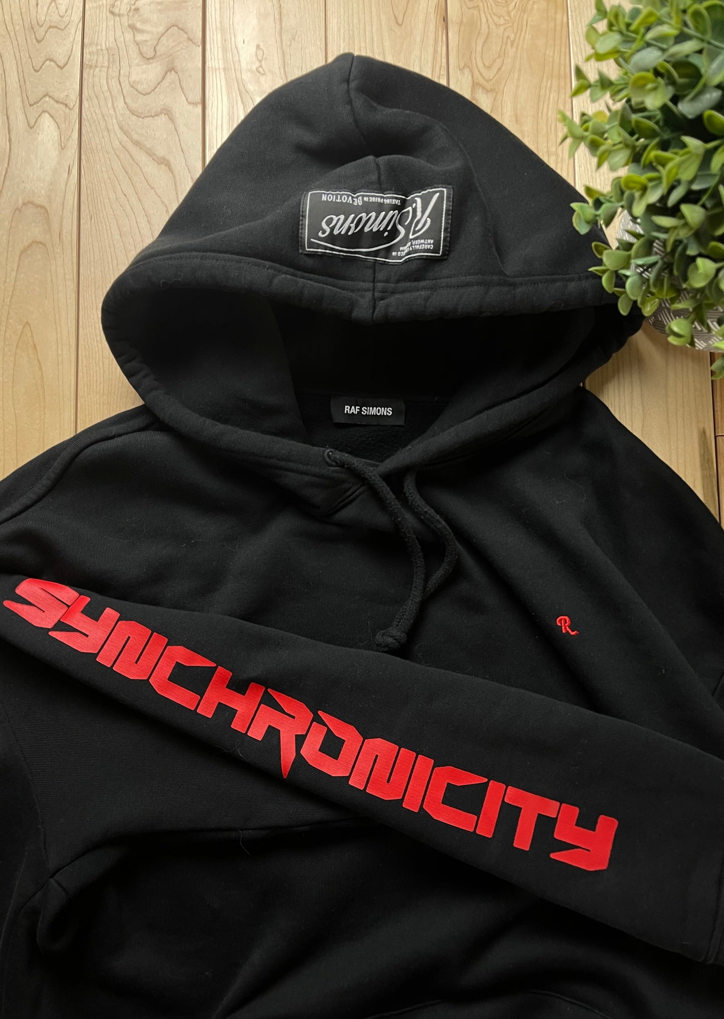 Autumn Winter 2022 Raf Simons ‘Synchronicity’ Graphic Hoodie