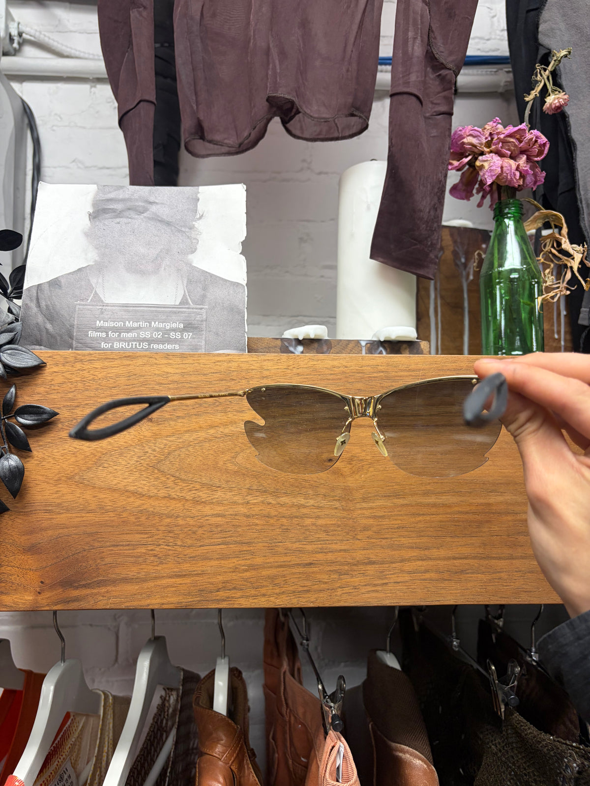 2019 Louis Vuitton by Nicholas Ghesquiere ‘Bohemian Vuittony’ Wing Shape Cat Eye Sunglasses
