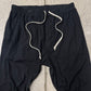 Rick Owens ‘Berlin’ Black/Cream Drawstring Sweatpants