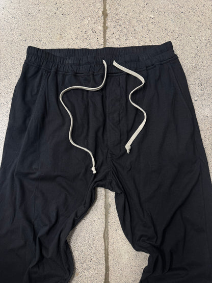 Rick Owens ‘Berlin’ Black/Cream Drawstring Sweatpants