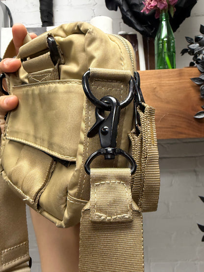 Porter ‘Drive’ 3-Way Tan Brown Crossbody Bag
