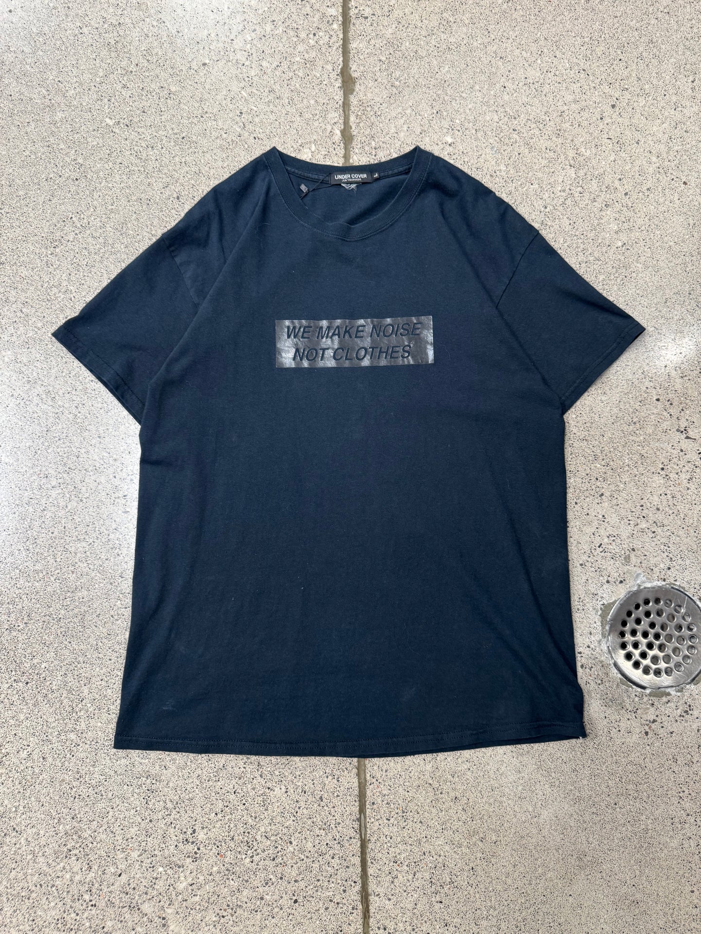 2000s Undercover ‘We Make Noise Not Clothes’ Box Logo T-Shirt