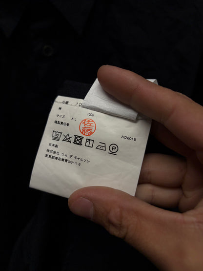 2019 Comme Des Garçons Black ‘Triple Sleeve Cuffs’ Button Up Shirt