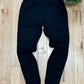 Number (N)ine ‘Music Note’ Logo Drawstring Black Sweatpants