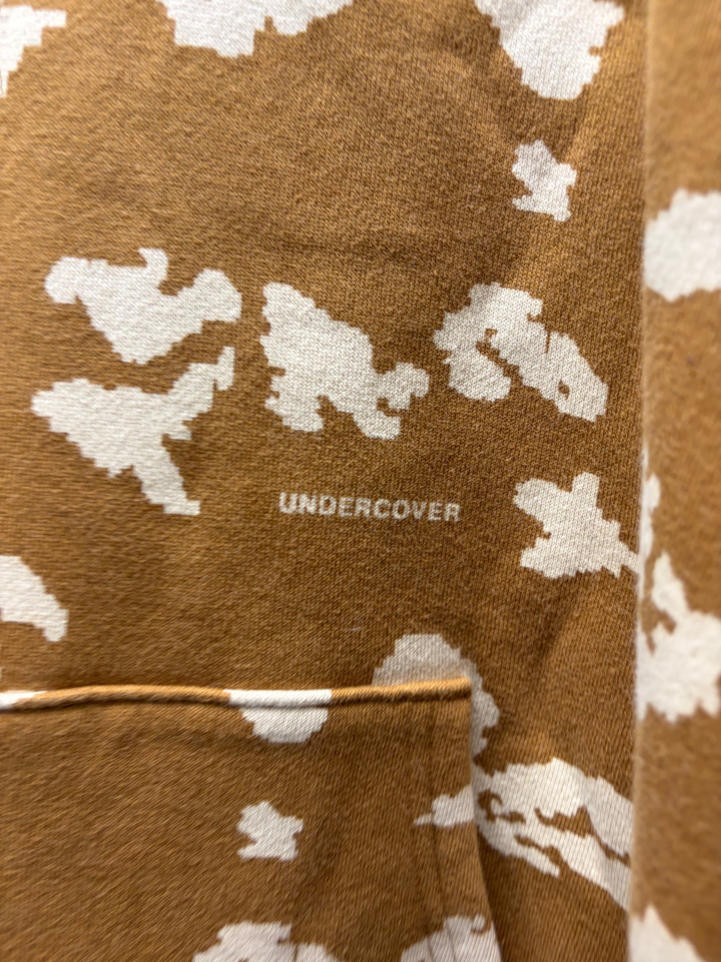 AW2022 Undercover Camouflage Brown Hoodie