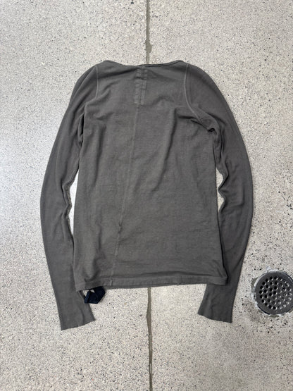 Rick Owens ‘Dust’ Pentagram Ribbed Cotton Long Sleeve Shirt