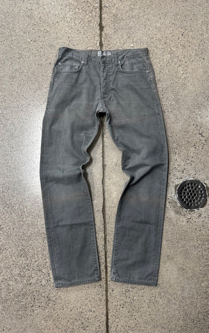 Dior Homme Washed Grey Slim/Skinny Denim