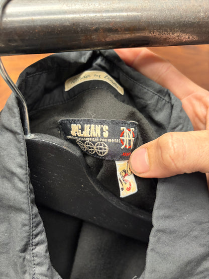 Vintage Jean Paul Gaultier Zipper Accented Button Down Shirt