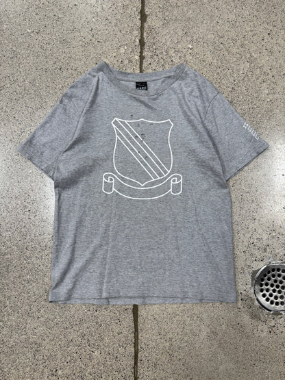 Number (N)ine ‘Shield’ Shotgun Distressed Graphic T-Shirt