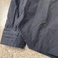 AW2021 Rick Owens ‘Gethsemane’ Mainline Black Cotton Work-Shirt