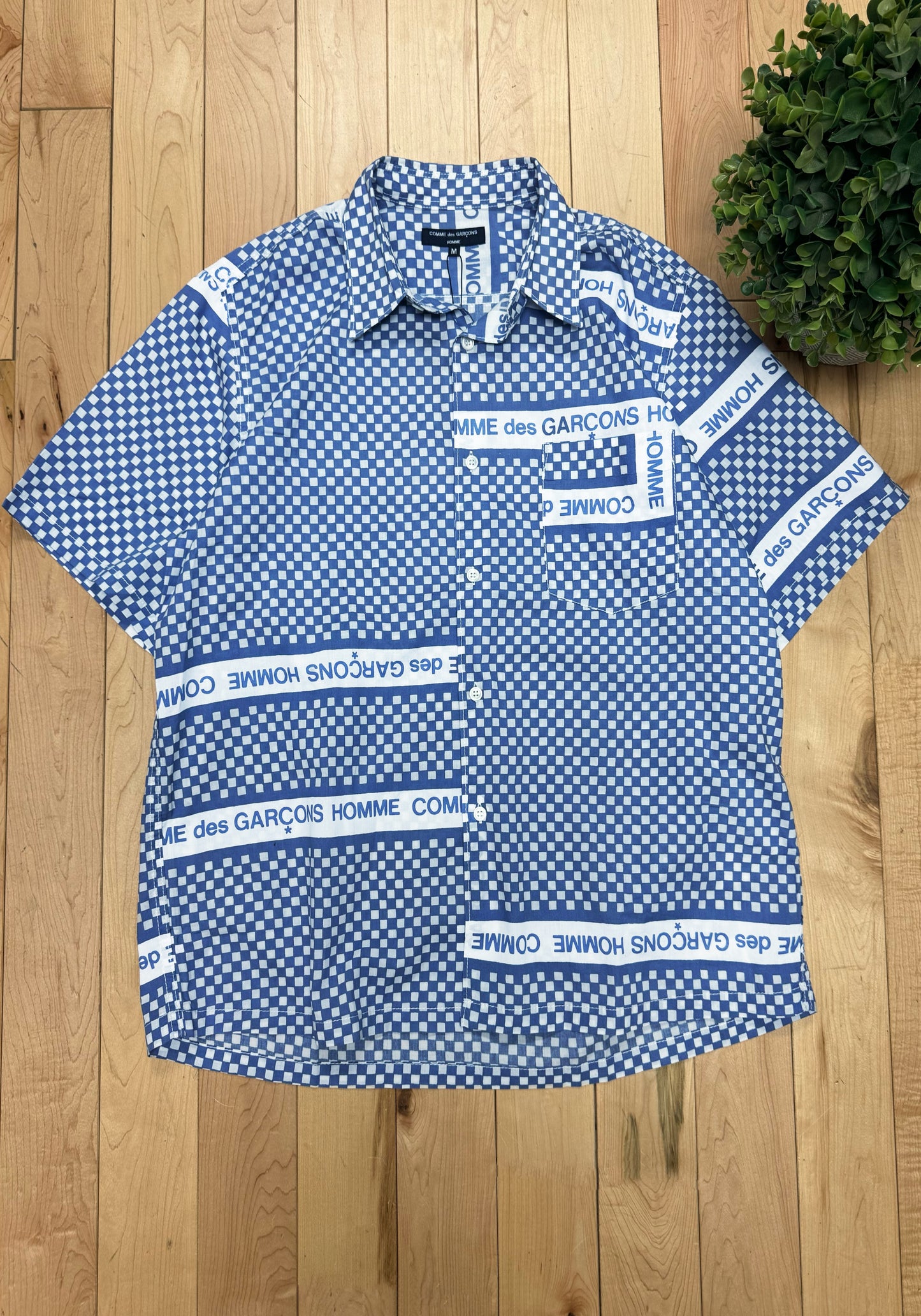 SS2003 Comme Des Garçons Homme Plus Checkerboard Shirt