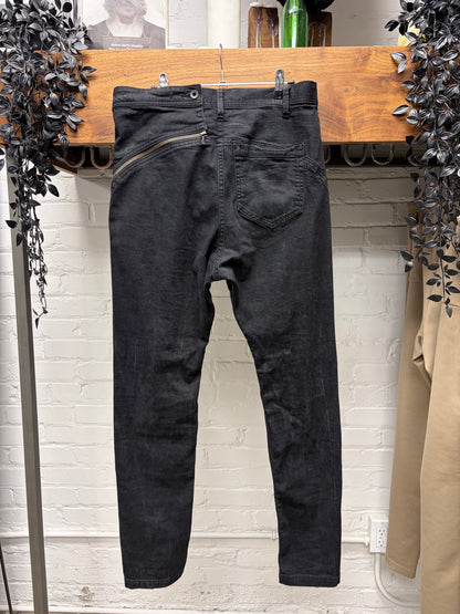 AW2021 Julius ‘Aircut’ 8oz Black Skinny Cut Stretch Denim