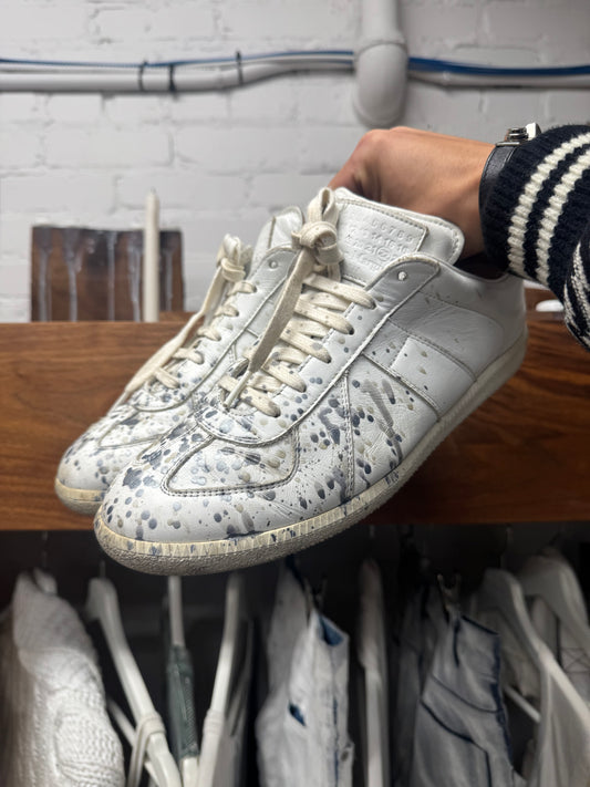 Maison Margiela Limited Edition ‘Paint Splatter’ G.A.T. Low Top Sneakers
