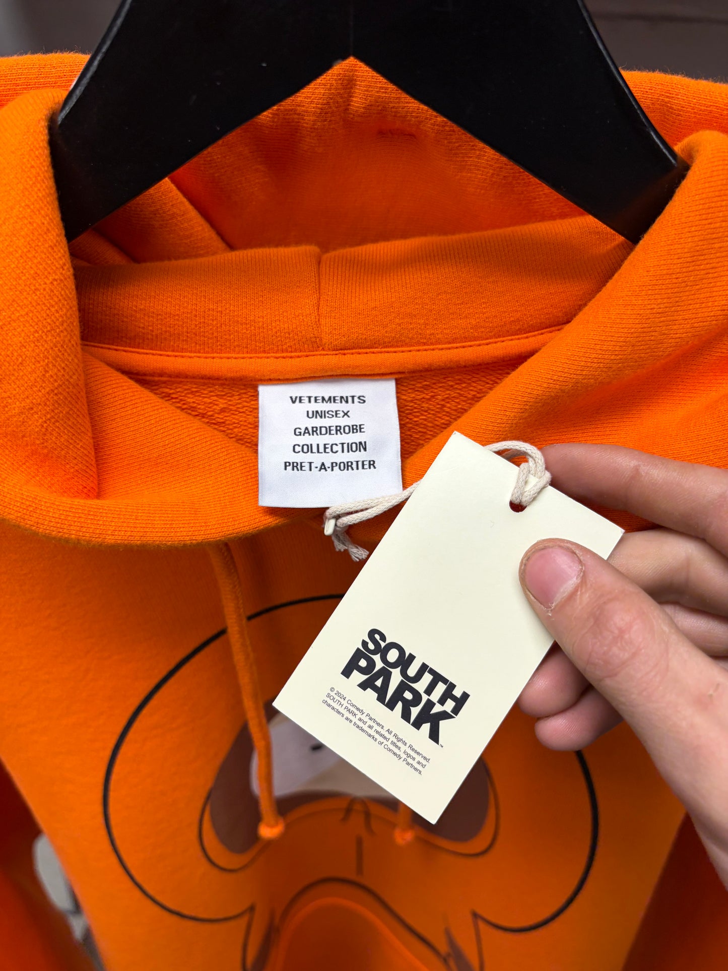 Vetements x South Park ‘Kenny’ Oversized Pullover Hoodie