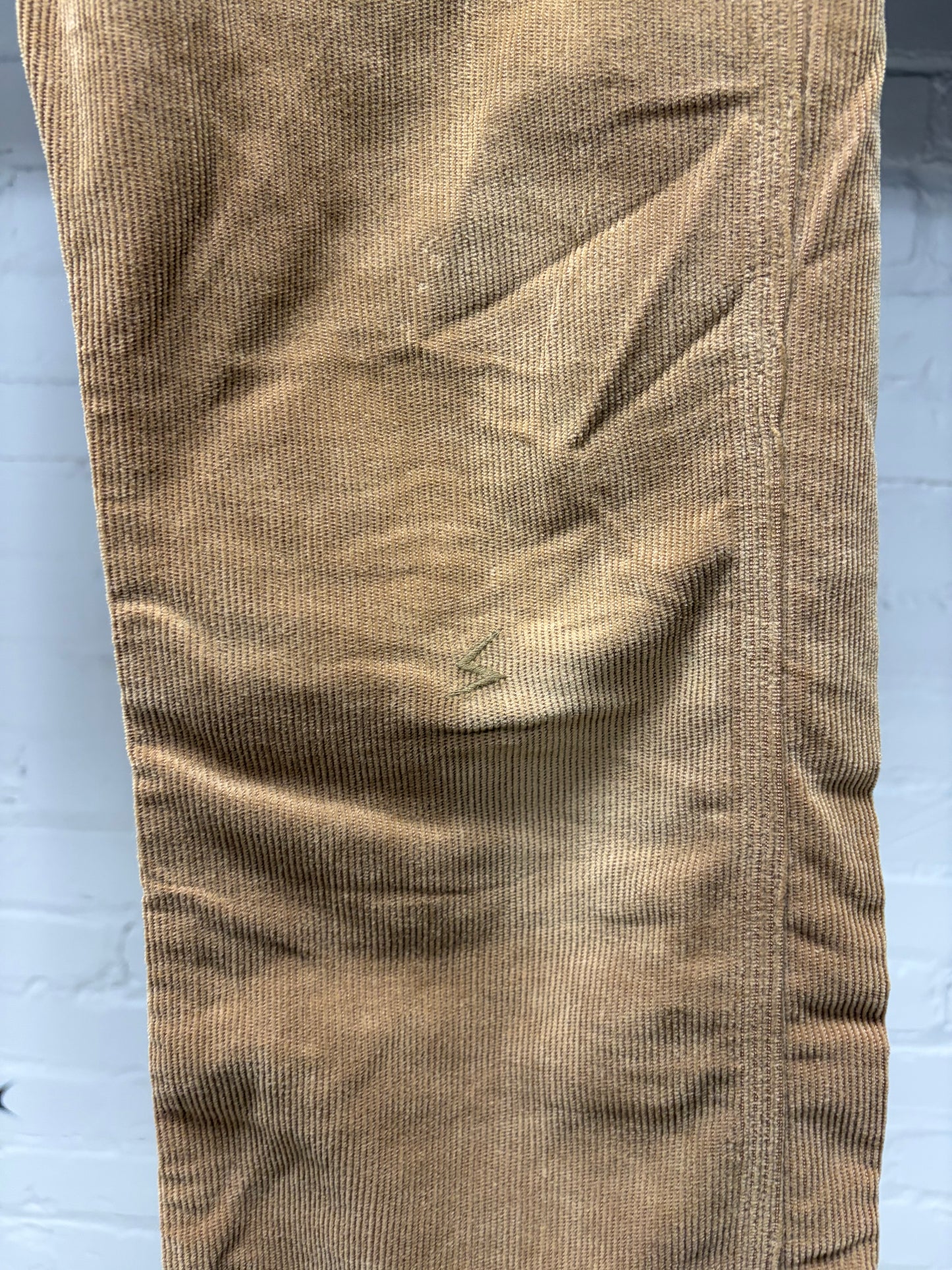 2000s Undercover Golden Brown ‘Patti Smith’ Bolt Corduroy Bootcut Pants