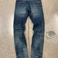 2000s Hysteric Glamour Studded Raw Blue Bootcut Denim