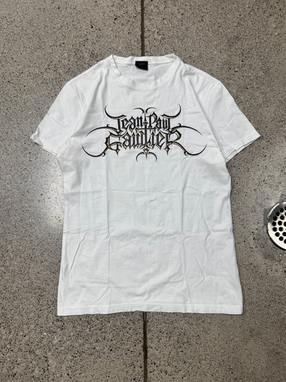 2001 Jean Paul Gaultier ‘Gothic Logo’ T-Shirt