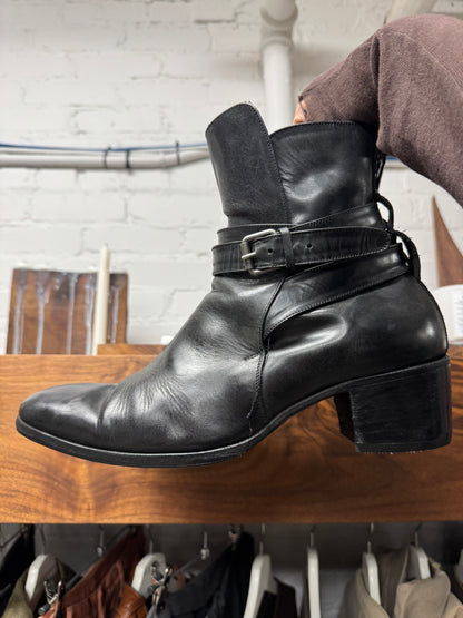 2000s Yves Saint Laurent by Tom Ford ‘Jonny Jodhpur’ Calfskin Leather Boots