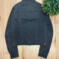 Balenciaga By Nicholas Ghesquiere Black Denim Trucker Jacket