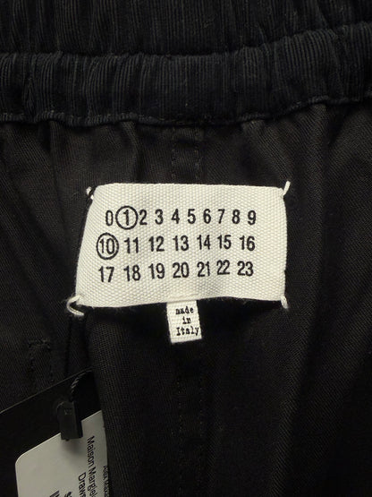 SS2024 Maison Margiela Wide Leg Black Drawstring Pants