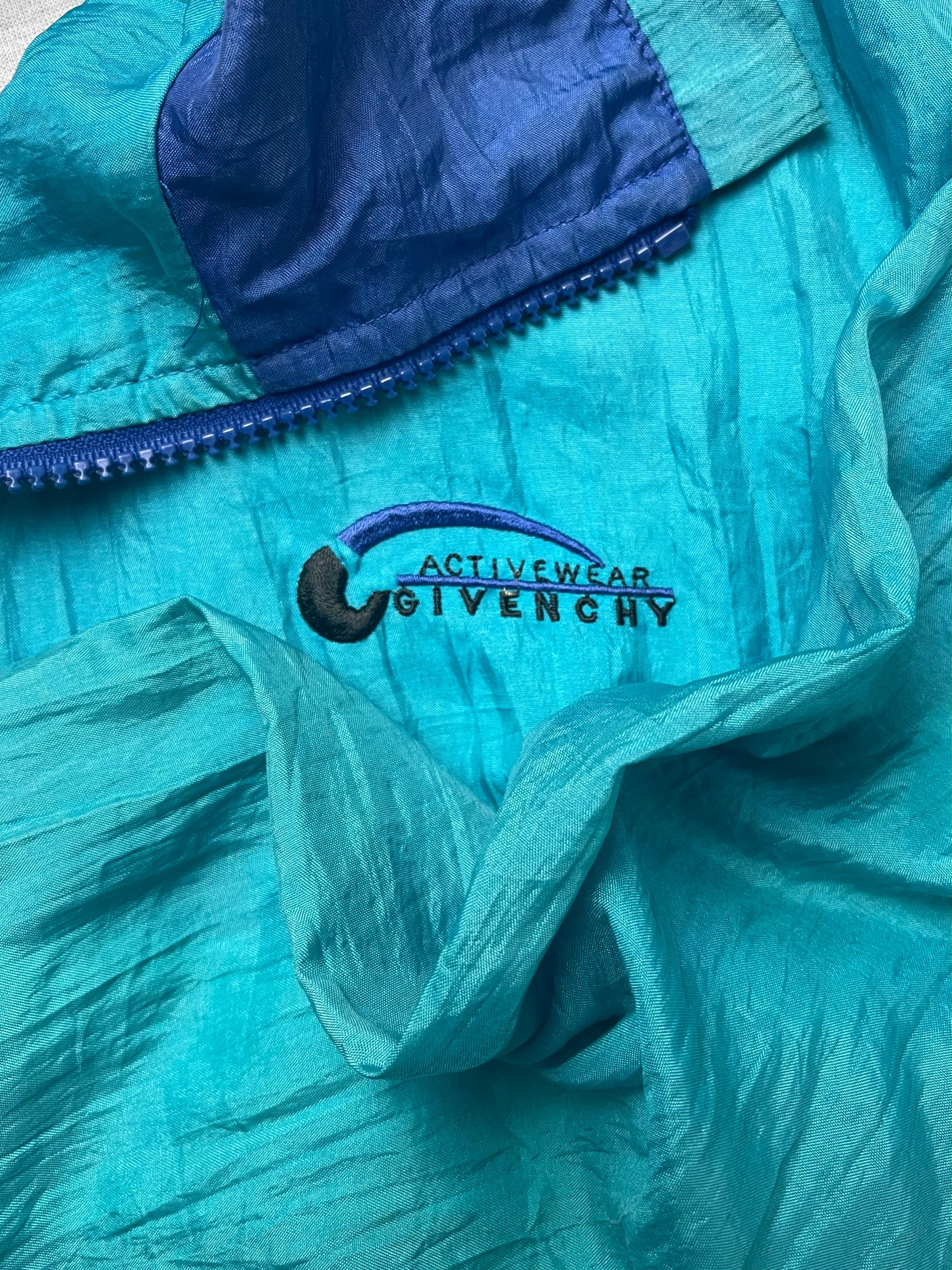 90s Givenchy Color Blocked Windbreaker