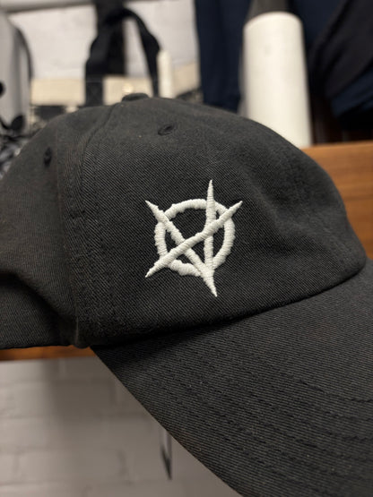 AW2019 Vetements x Reebok ‘Anarchy’ Embroidered Logo ‘Pierced’ Baseball Cap