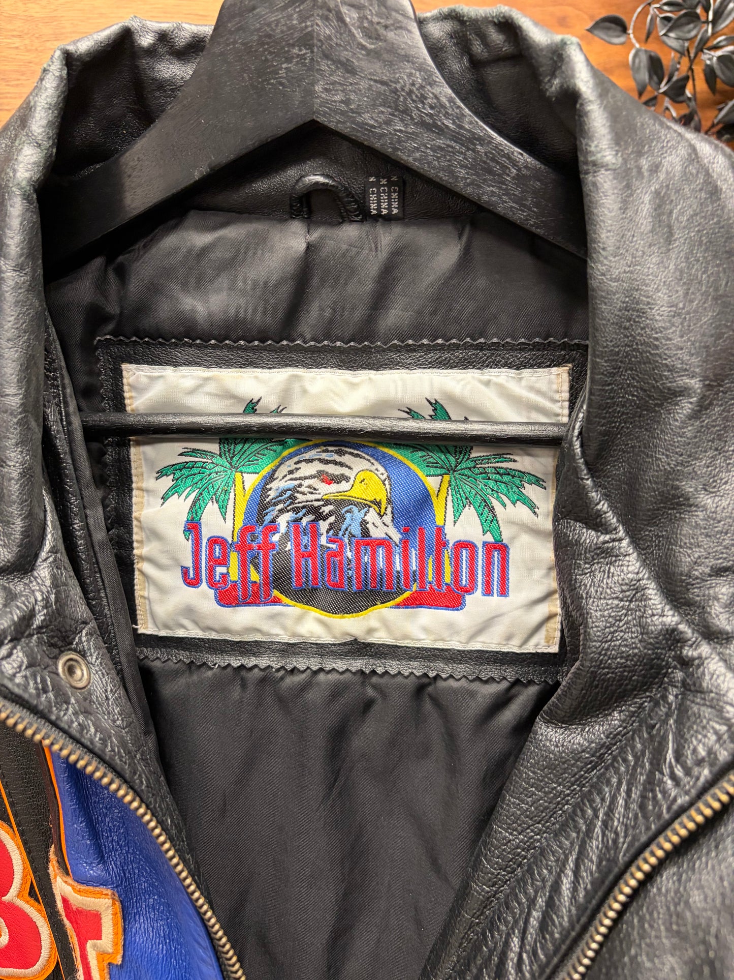 1998 Jeff Hamilton ‘Chicago Bulls’ Leather Championship Jacket