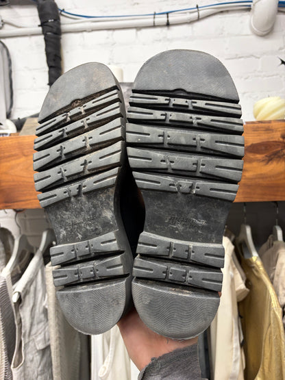 Bottega Veneta ‘Puddle’ Platform Sole Leather Boots