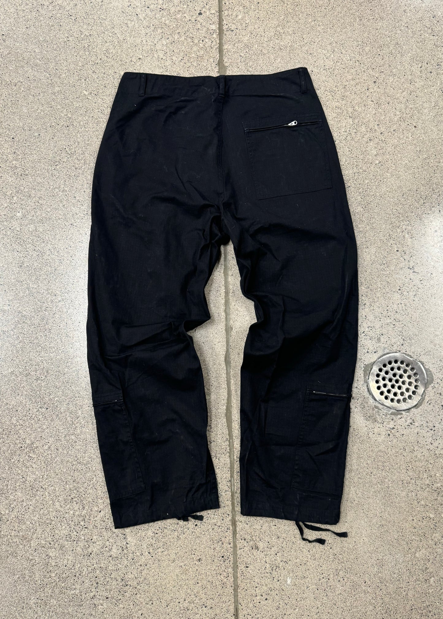 Palace Double Knee Carpenter Black Cargo Pants