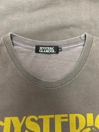 Hysteric Glamour ‘Higher Than The Sun’ Faded Brown T-Shirt