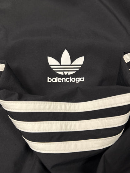2022 Balenciaga x Adidas ‘3-Stripes’ Oversized Hooded Windbreaker
