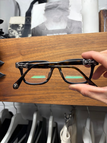 Chrome Hearts ‘Coxucker’ Tortoiseshell/925 Silver Glasses