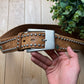 Tornado Mart Gemstone Studded Western Buckle Belt