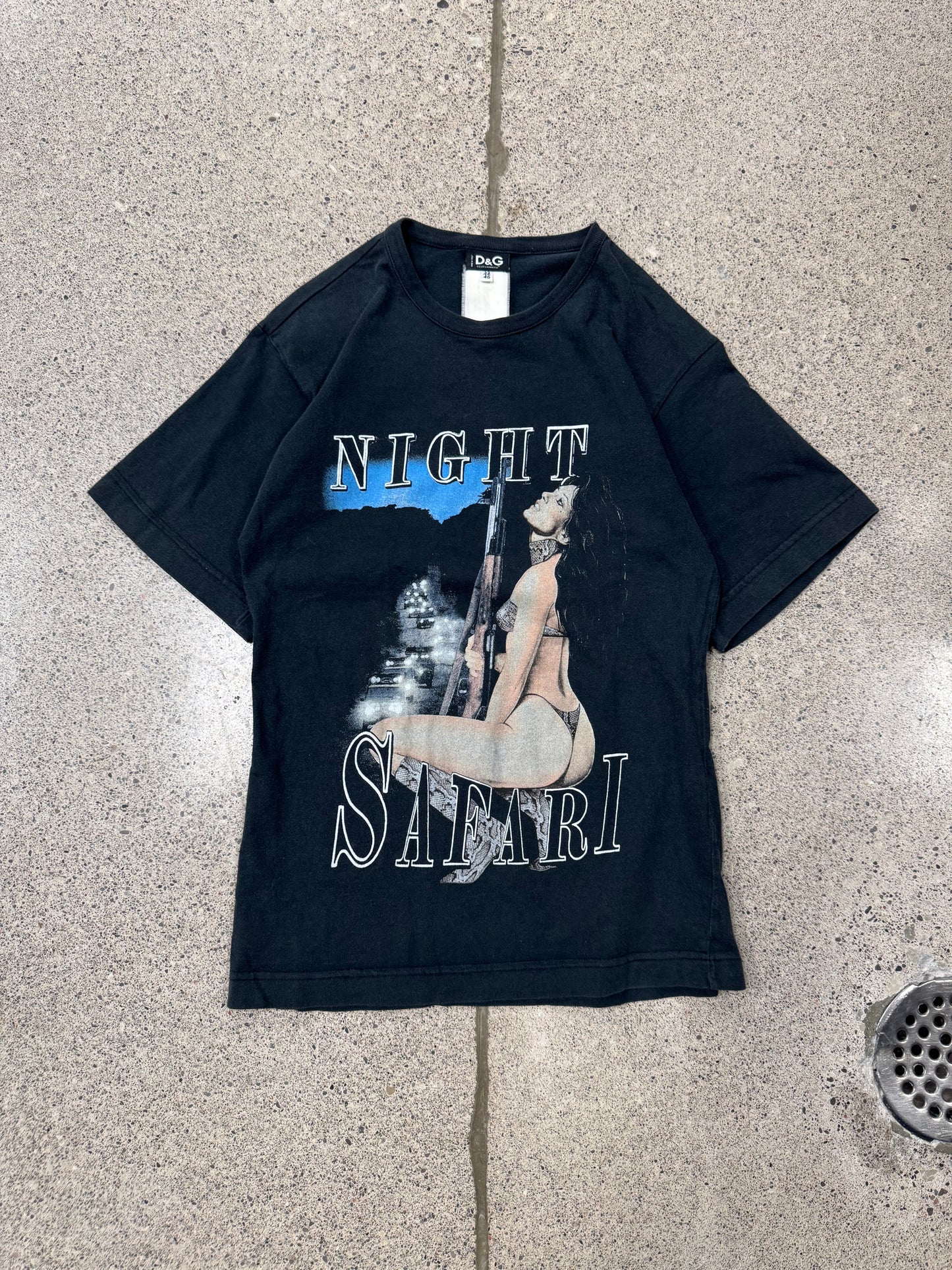 2000s Dolce & Gabbana ‘Night Safari’ Graphic T-Shirt