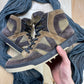 Louis Vuitton Brown Suede ‘Court’ High Top Sneakers