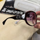 Chrome Hearts ‘Sweet Young Thang’ Pink/Silver Oval Sunglasses