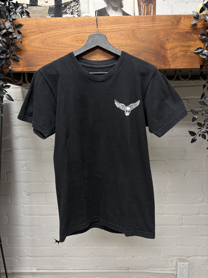 Chrome Hearts Foti ‘Skull Crest’ Black Graphic T-Shirt