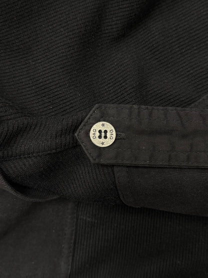2000s Dolce & Gabbana Ribbed Long Sleeve Polo