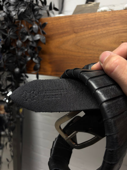 Ann Demeulemeester ‘Armadillo’ Layered Leather Wrapped Belt