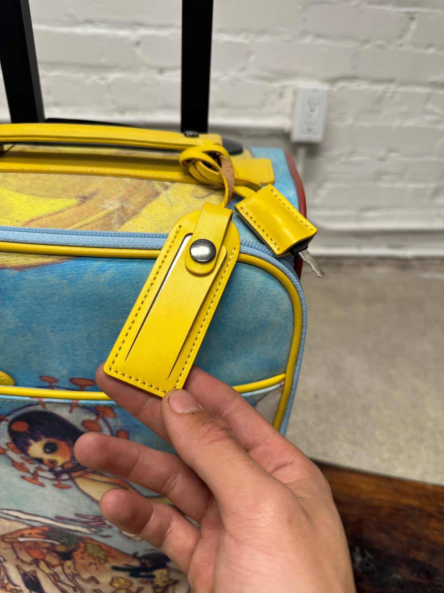 AW2004 Issey Miyake x Aya Takano Roller Suitcase