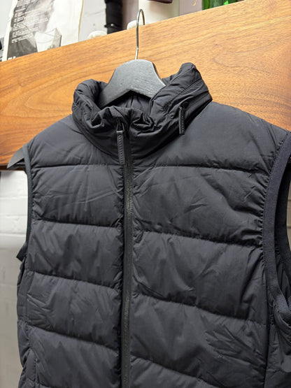 Gucci Travel Line' Black Down Fill Slim Fit Padded Puffer Vest