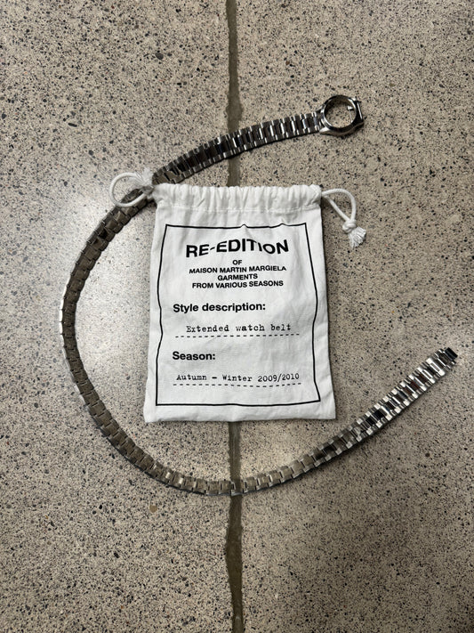 AW2009 Maison Margiela Faceless Watch Belt/Long Bracelet/