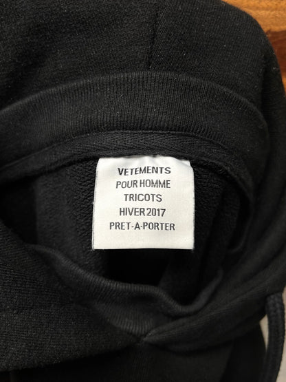 AW2017 Vetements ‘11 Inch Gun Club’ Pullover Hoodie