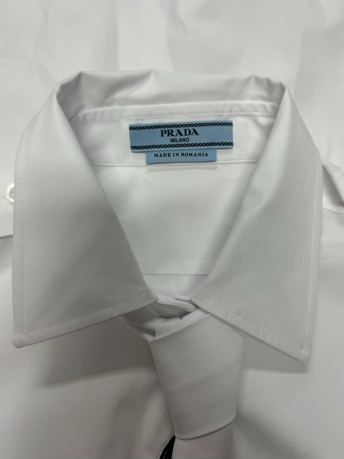 Prada Mainline Button Down Shirt + Tie