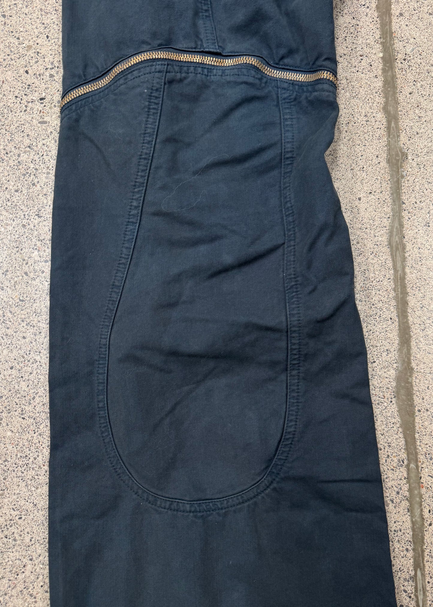 2000s Roberto Cavalli Flared ‘Zip-Knee’ Denim