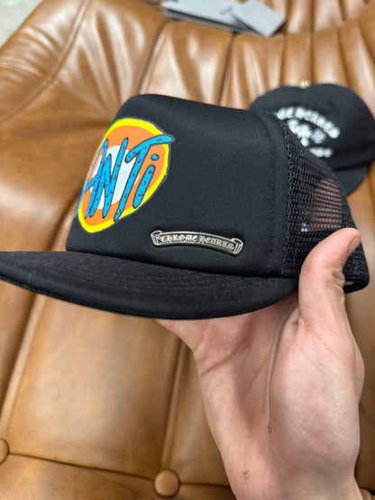 Chrome Hearts Mattyboy ‘Anti’ Mesh Trucker Hat