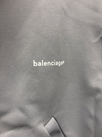 SS2017 Balenciaga ‘Minimal Logo’ Grey Zip-Up Track Jacket