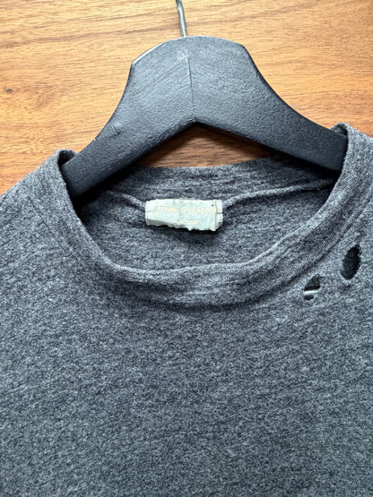 Vintage 90s Comme Des Garçons Homme Distressed Cotton Tank Top