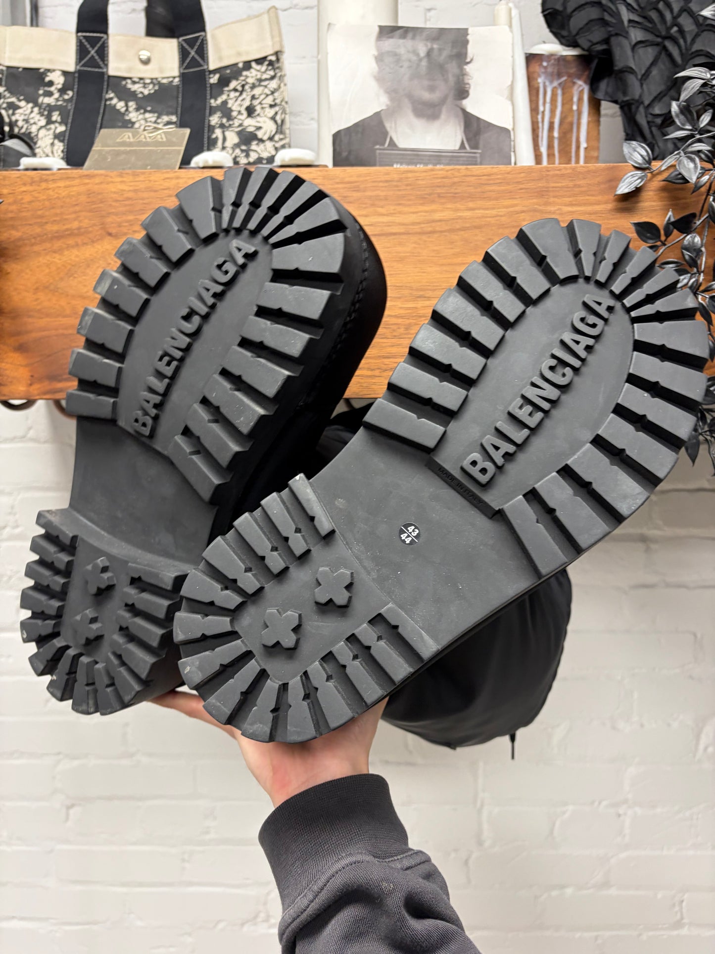 Balenciaga ‘Alaska’ Black High Top Ski Boots