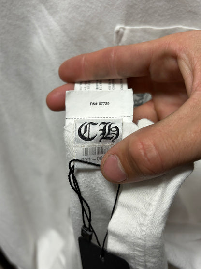 Chrome Hearts ‘Malibu’ Store Exclusive White Horseshoe Logo T-Shirt